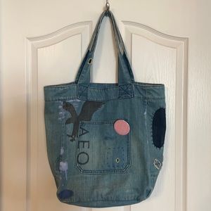 American Eagle Denim Tote